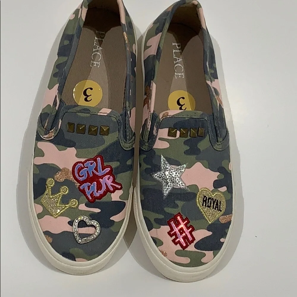 The Children's Place Camouflage Moccasins